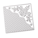 DIY Square Lace Metal Cutting Dies Stencils Scrapbook Album Paper Card Craft