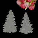 2x Christma Tree Metal Die cutting Dies DIY Scrapbooking Paper Card*Embossin OZ