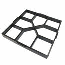 DIY Garden Pavement Concrete Stepping Stone Mold Garden Lawn Pathmate Stone F6T7