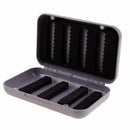 Mini Portable Fishing Tackle Box Waterproof ABS Plastic Foam Fly Fishing Lu P4P7