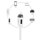 Convenient Mobility USB Charging Multifunctional Smart USB Y- Cable F118 U VSA