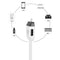 Convenient Mobility USB Charging Multifunctional Smart USB Y- Cable F118 U VSA