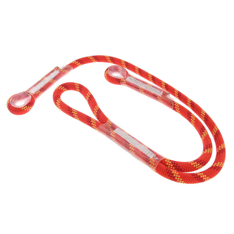 Braided Eye to Eye Prusik Cord 10.5mm Nylon Climbing Knotted Y Lanyard Loop Rope