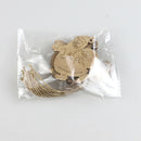 10pcs/bag DIY Wooden Clip Christmas Tree Pendant Handmade Pendant Gifts (H) A