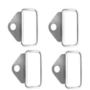 4XLashing Ring 316 Stainless Steel Tie Down Points Anchor Boat Truck Trailer