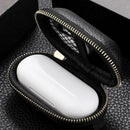 Portable Leather Storage Bag Carrying Case for Huawei Freebuds/Honor Flypods Kit