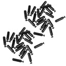 40pcs Fishing Rattles Black Fishing Lure Fly Sound Bar Attract   Tackle