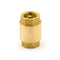 1/2'' NPT Brass Thread In-Line Spring Check Valve Backstop Valve RodCoreThread &