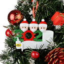 2020 Christmas Decoration Personalized Family Pandemic Ornaments (3 People) A