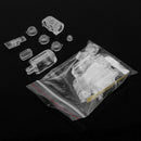 Shell Screen Lens Crystal Clear Full Housing Case Kit Cover For Nintend DS Lite