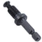 3/8-inch Hexagonal Shank Thread Drill Holder Keyless Adapter Black U2O5