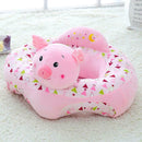 Floral Print Baby Sofa Cover Seat Support Learning To Sit Chair Case (F)