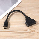HDMI Splitter 1080P Video HDMI Switcher 1X2 Split 1 in 2 Out Cable Adapter A