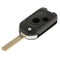 2 Buttons Remote Keyless Car Key Case Shell For Old Accord Fit Odyssey CRV