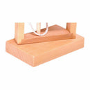 Wooden Threading Loosened Unlock Ring Unlink Untie Rope Logic Puzzle Burr P