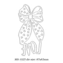 Metal Cutting Dies DIY Scrapbooking Album Paper Cards Craft (Bow MS-1024)