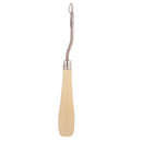 3x Crochet Hook Latch Lock Micro Hair Bearded Needle Rug Making Wood Handle