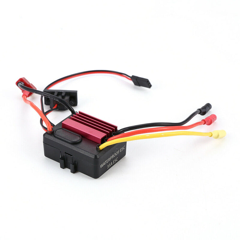 35A Brushless Electric Speed Controller ESC For 1/12,1/14,1/16 RC Car Waterproof