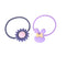 20pcs Mixed Baby Hair Ropes Girls Hair Accessories Children Elastic Hair BandsLJ