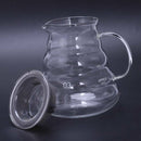 V60 Pour Over Glass Range Coffee Server Carafe Drip Coffee Pot Coffee KettleH6I3