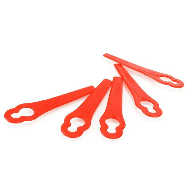 50Pcs Plastic String Trimmer Blades For Garden Lawn Mower Replacement Blade