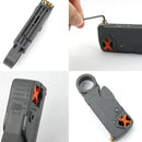 Rotary Coaxial Stripping Cable Stripper Tool For RG-58/59/62/6QS/3C/4C/5C %o