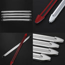 4X/set Car Rubber Door Protector Anti-collision Edge Guard Rub Strips Bumper