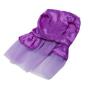 Dog Cat Bow Tutu Dress Lace Skirt Pet Dog Costume Dog Clothes (purple, XS) F3H6