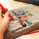 Precious Stones Excavation Kit Archeology Dig Up Fossils Treasure Enfa