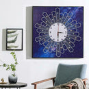 DIY Special Shaped Diamond Painting Novelty Flower Wall Clock Crafts Decor