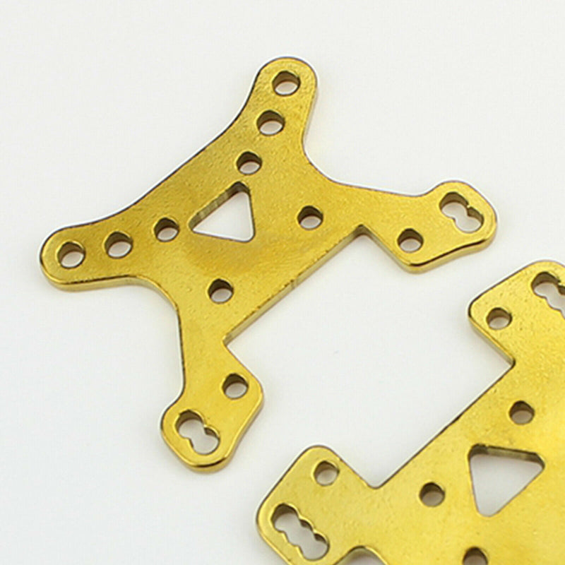 2-Pack Metal Front Rear Shock Tower for 1/12 Wltoys 124019 Replaces Upgraded