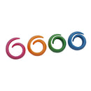 50pcs Mixed Colors Silicone Bobbin Holders Clips Clamps Thread Spool Huggers