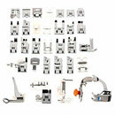 32Pcs Domestic Sewing Machine Presser Foot Feet Kit Set