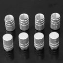 8PCS CHROME Car Auto Motorcycle Bike Wheel Tire Tyre Dust Valve Stem Cap  MUQ