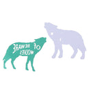 Wolf DIY Handmade Craft Stencils Decor Tool Set Cutting Die