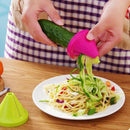 Kitchen Vegetable Veg Spiral Slicer Cutter Fruit   Chopper Maker