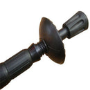 2pcs Rubber Tip End Cap Hammers Hiking Stick Trekking Pole P8Q8