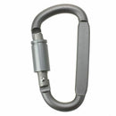 8 PCS Aluminum D-Ring Locking durable Strong and Light Large Carabiner Clip A2F4