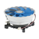 Computer CPU Cooler Heatsink 120*120*20mm Fan Radiator for Intel 775 Blue