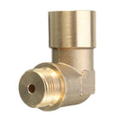 M18X1.5 O2 Oxygen Sensor Extender 90 Degree Angled Bung Extension Spacer