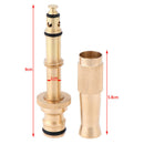 Garden Irrigation Spray Gun Adjustable Brass Sprinkler Car Wash Watering Gun Gw