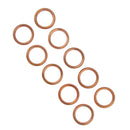 10x Motorcycle Exhaust Muffler Pipe Gaskets For Jialing JH70  CG125 250