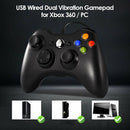 USB Wired Gamepad Dual Vibration Controller for Xbox 360 PC Game Joystick