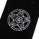 velvet tarot card storage bag six-pointed star pattern board game card bag ME