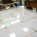 4-pack Self Adhesive Wall Floor Tile Stickers 5mmx50m Waterproof Golden Foil