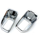 ABS Chrome Front Foglight Decor Cover Trim for Ford F-150 2015-2017Accessor