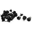 Electric Cable Protection Strain Relief Bushing Grommet Black (Pack of 14) Q1F9