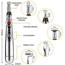 5IN1 Electronic Acupuncture Pen Meridian Energy Heal Massage Pain Relief Pen Cy