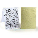 1pc Holiday Fireworks Plastic Embossing Folder For Scrapbook DIY Album Card