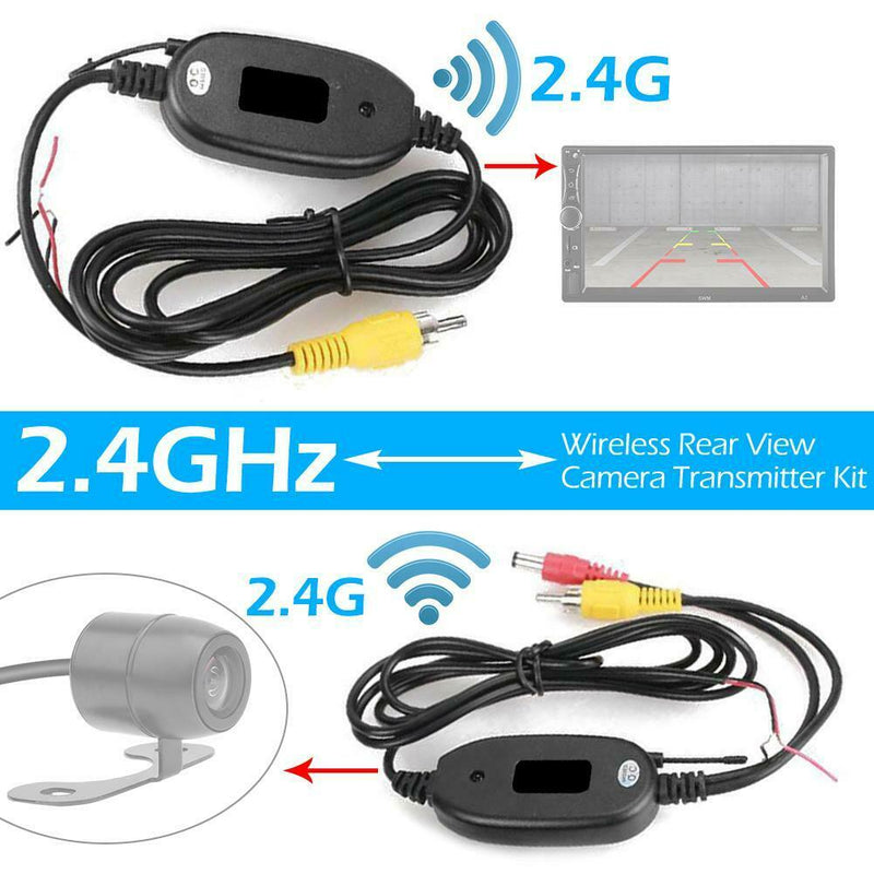 2.4GHz Wireless Video Transmitter Receiver for Car Parking Rear View Camera